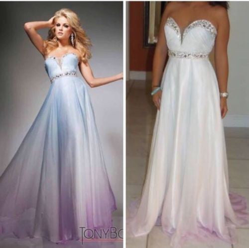 Gorgeous Pageant or Prom Ombre Jeweled Dress