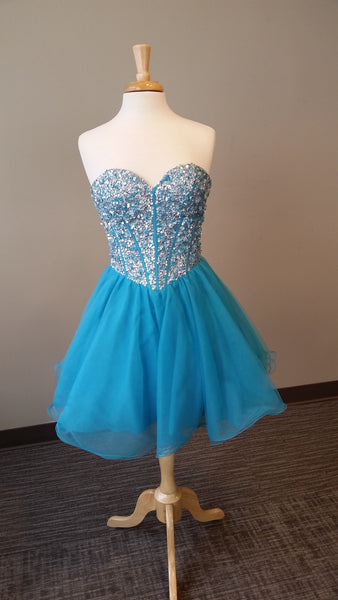 Nox Narianna Blue Prom Dress
