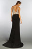 Elegant Evening Gown with Train
