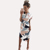 Popular Geometric Shift Dress | Multi Color Pattern Dress | Popular Pinterest Dress
